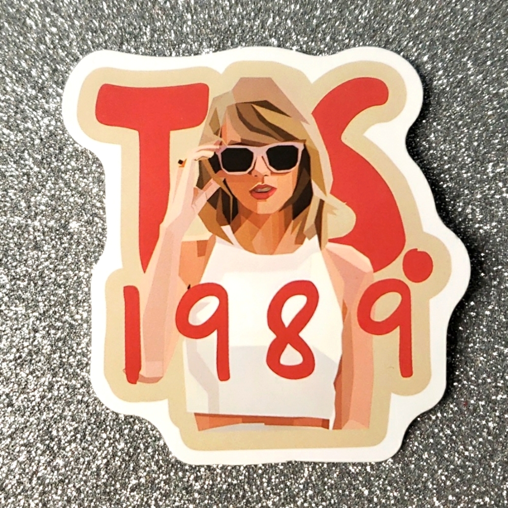 MUSIC Taylor Swift Waterproof Sticker 1989